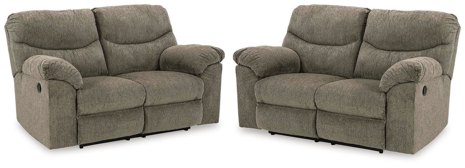 Alphons Set of 2 Reclining Loveseats (28201-SI)