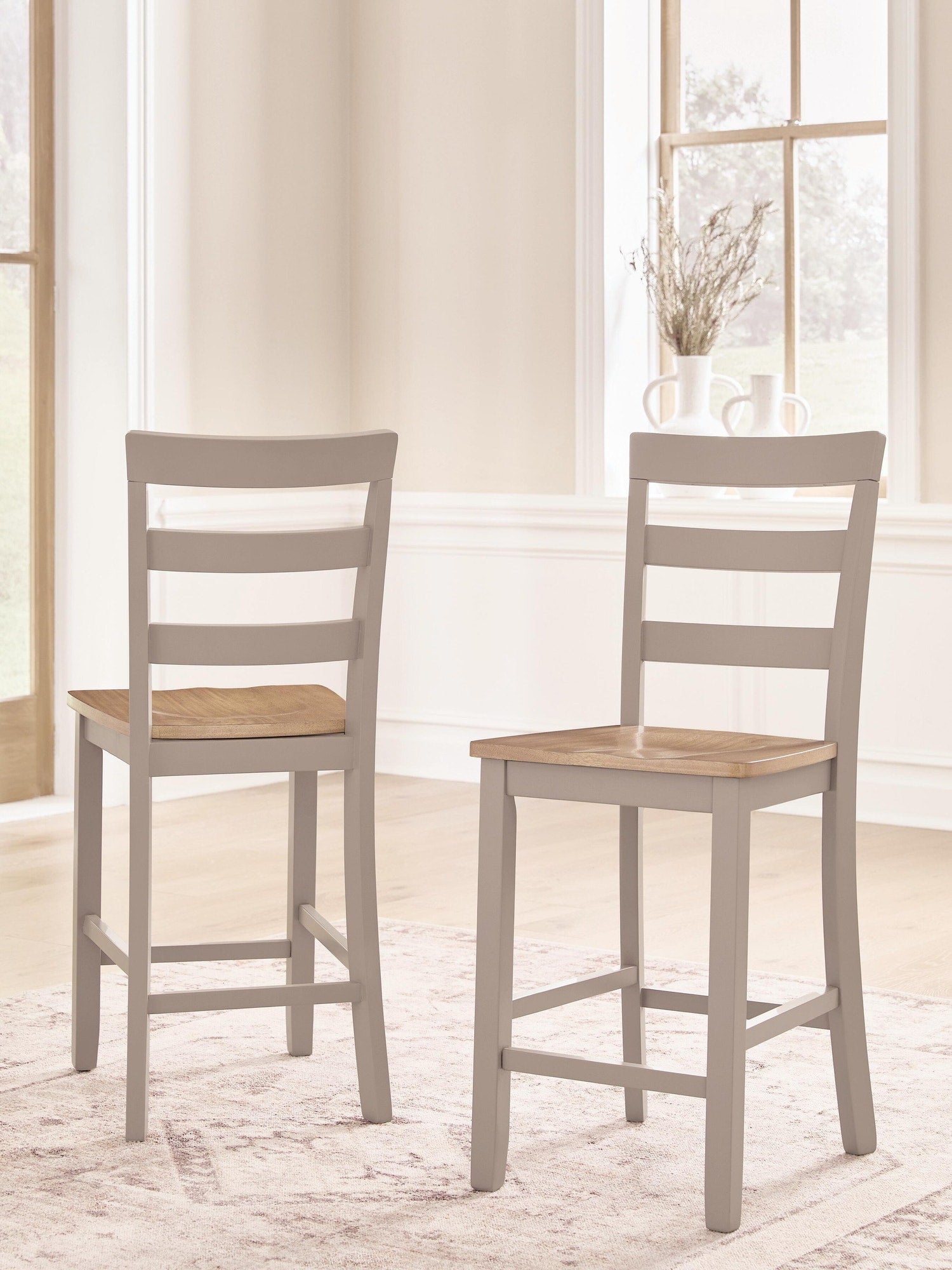 Harperfeld Counter Height Barstool (PCD403-SI) - Image 2
