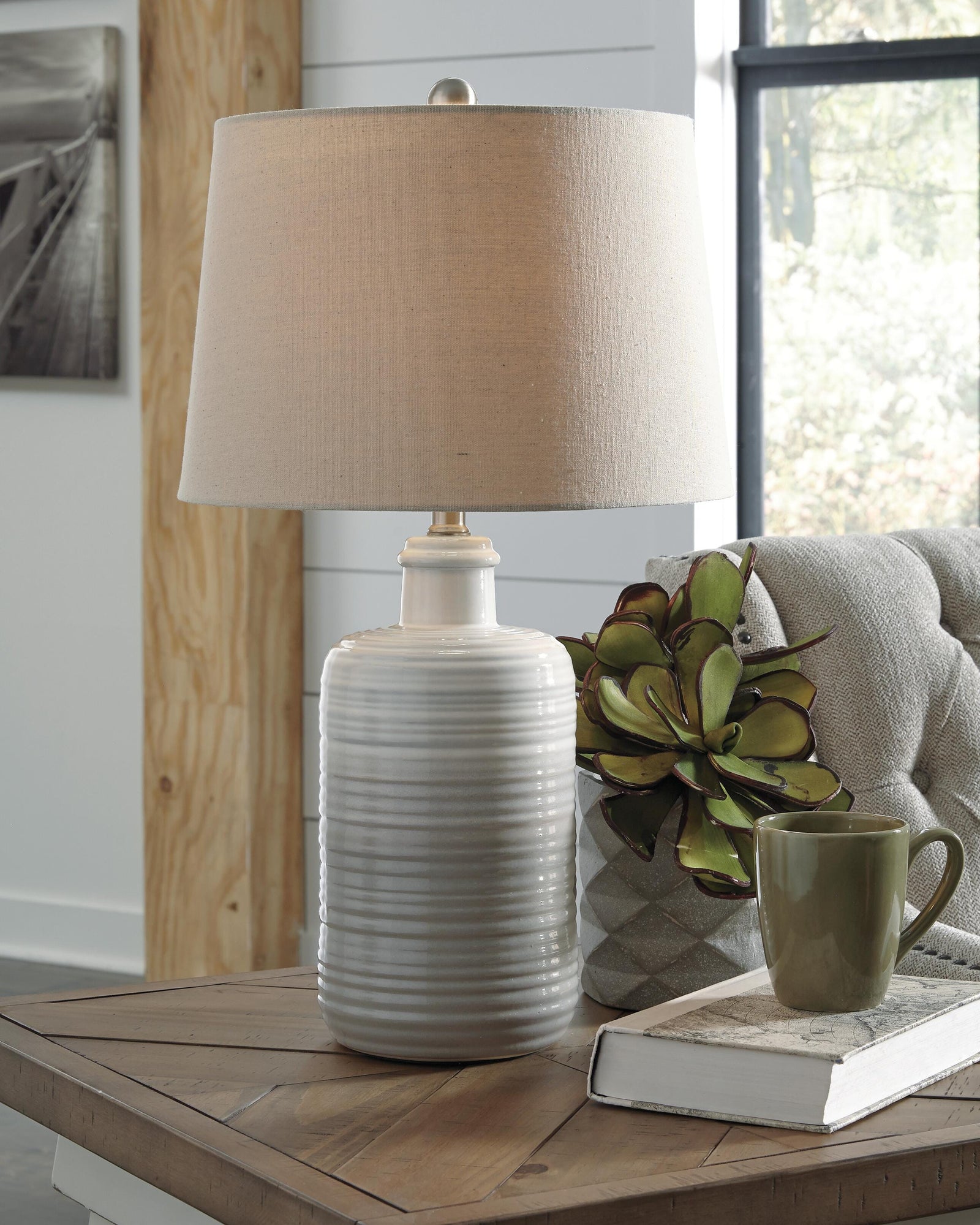 Marnina Table Lamp (Set of 2) (L121854-SI) - Image 2