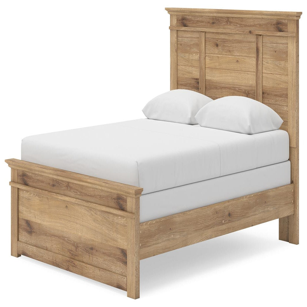 Makidern Queen Panel Bed (PCB1170-SI) - Image 3