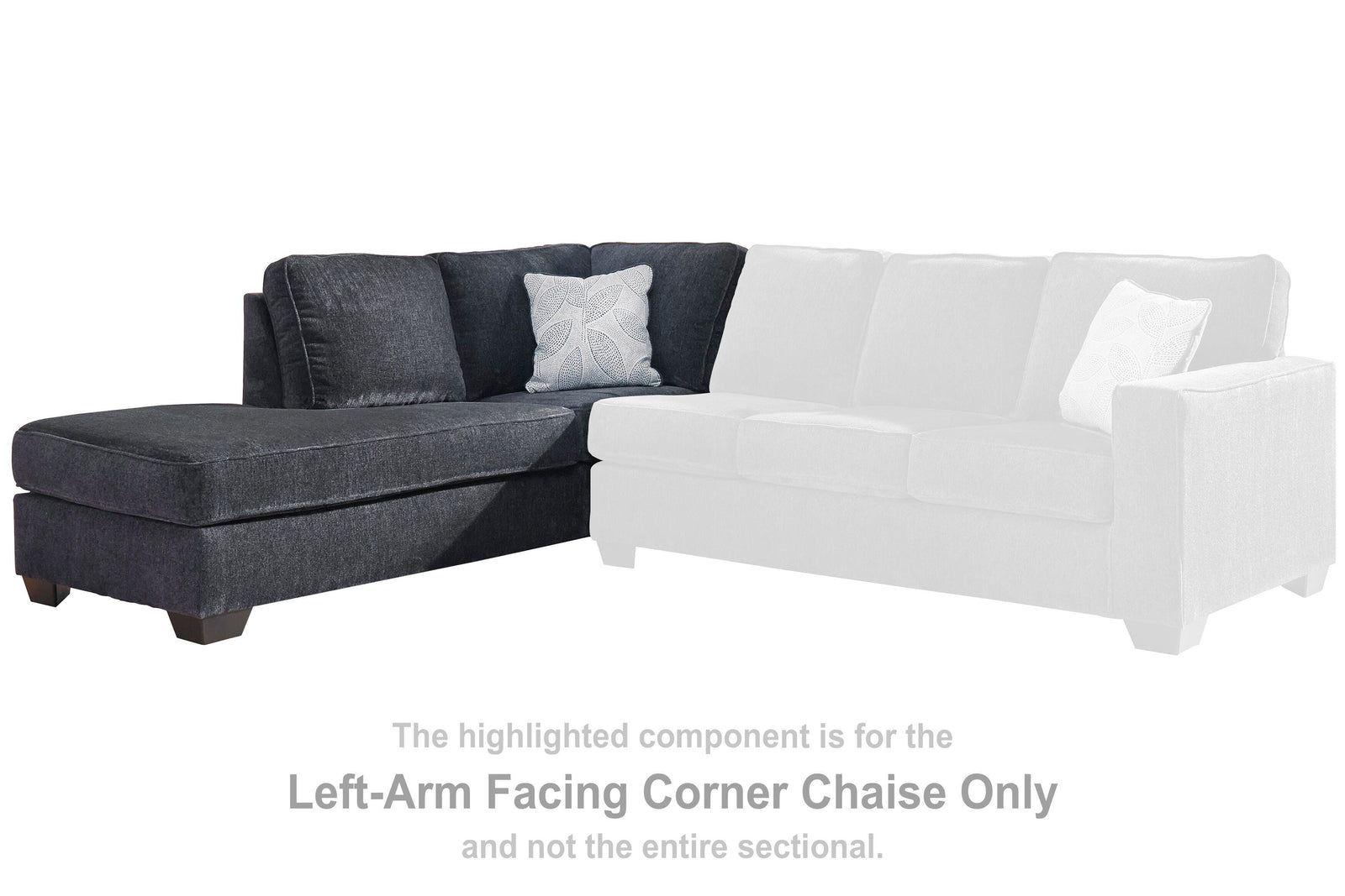 Altari Left-Arm Facing Full Sofa Sleeper (87213-SI) - Image 10