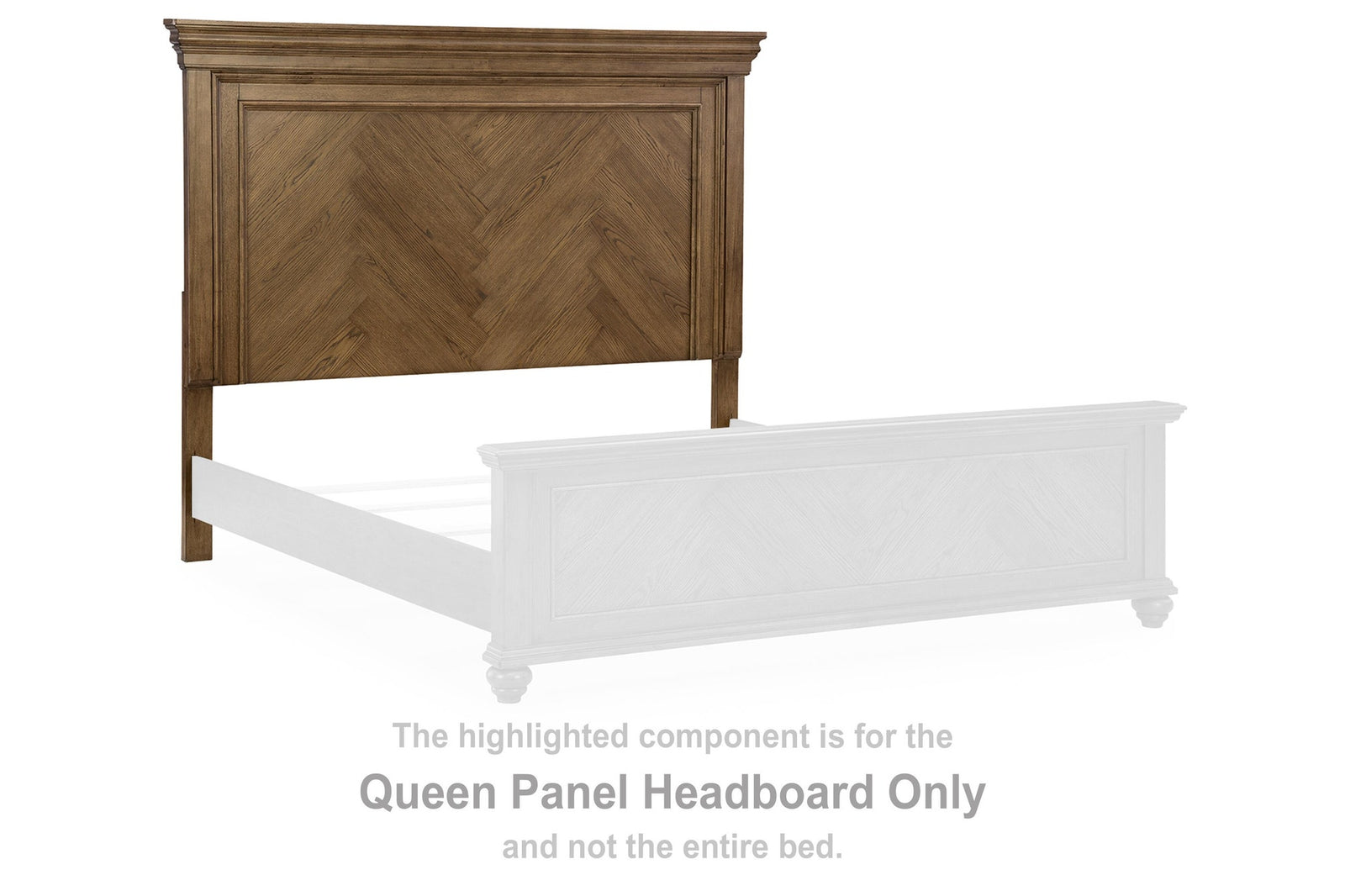 Karallin King/California King Panel Headboard (PCB782-SI)