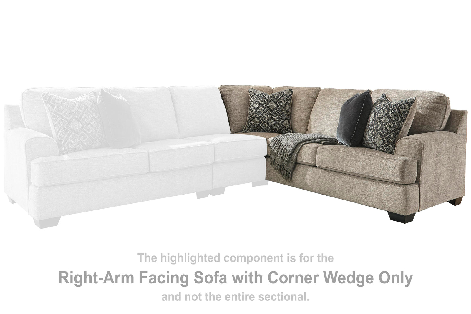 Bovarian Left-Arm Facing Sofa with Corner Wedge (56103-SI) - Image 10