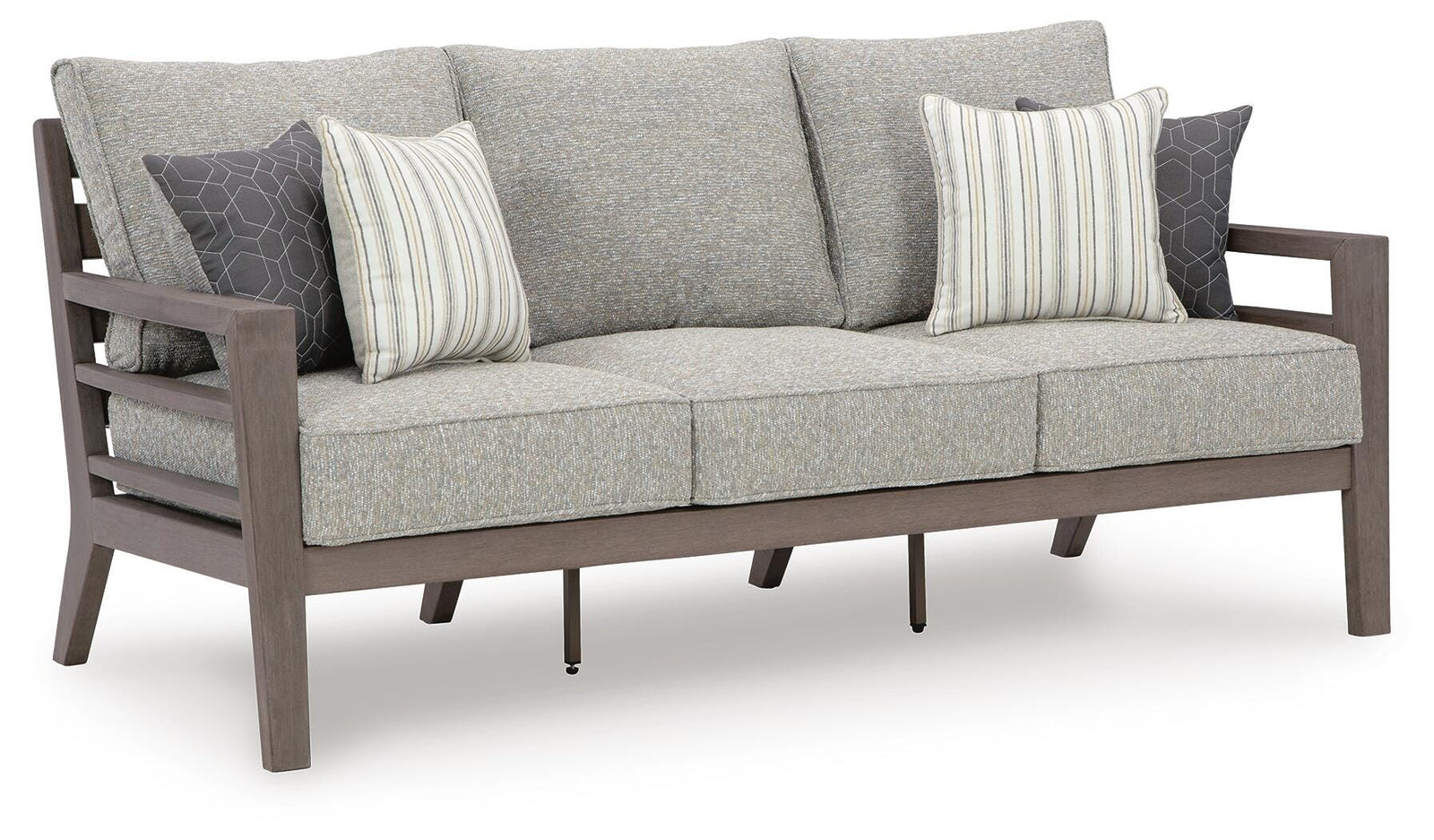 Hillside Barn Outdoor Sofa with Cushion (P564-SI) - Image 3