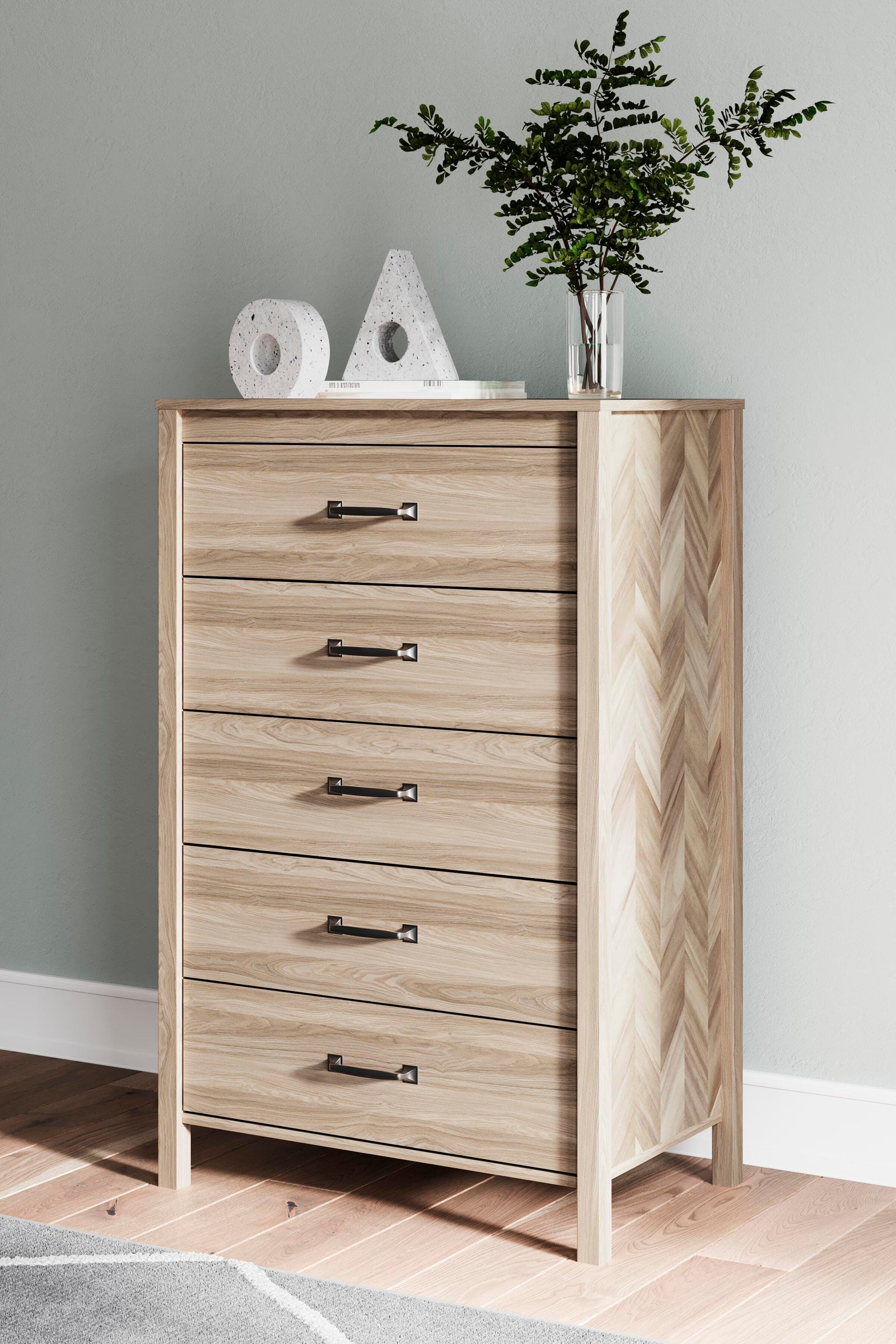 Battelle Chest of Drawers - Tan (EB3929-SI) - Image 9