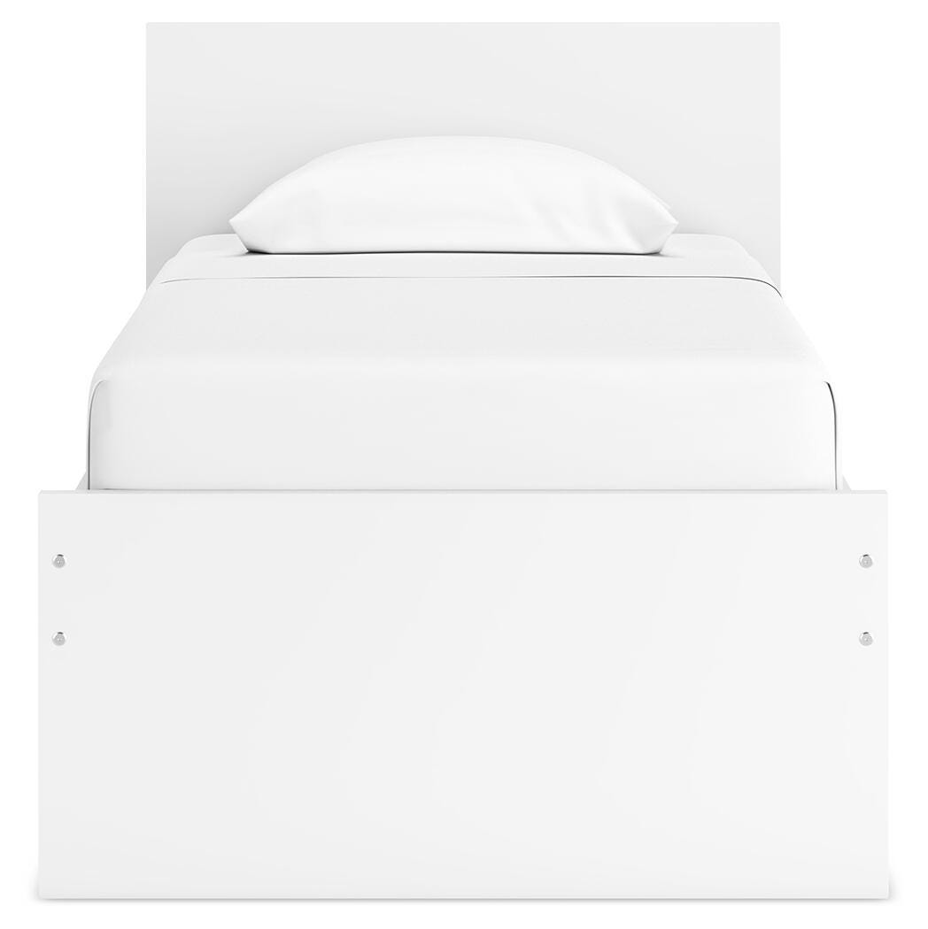 Onita Panel Platform Bed (Youth) - White (EB9630-SI) - Image 4