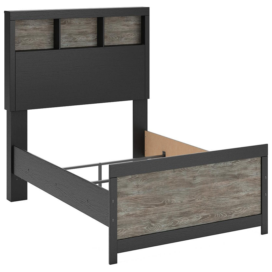 Broachmyn Queen Bookcase Bed (PCB1118-SI) - Image 2