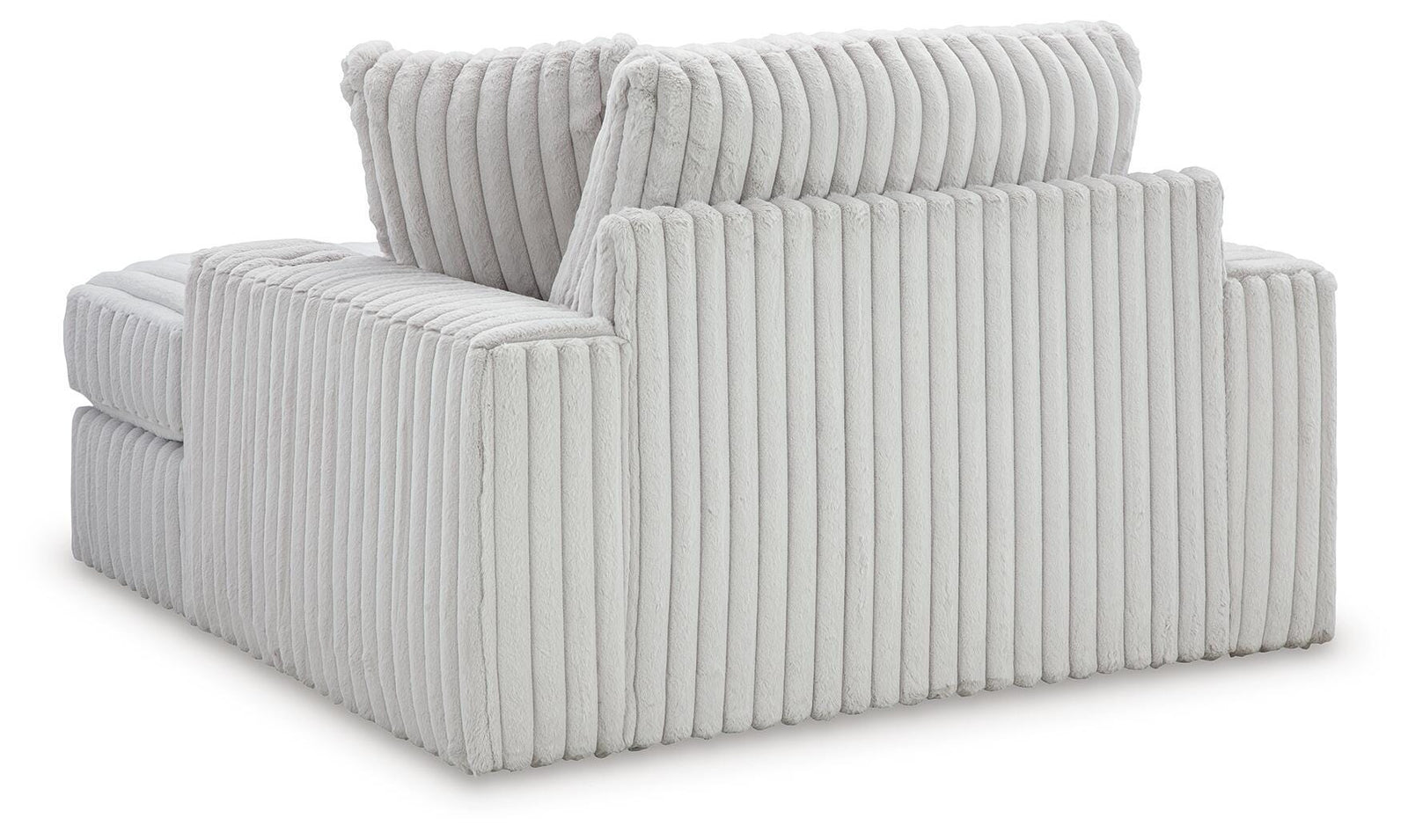 Stupendous 4-Piece Sectional, Oversized Chaise and Ottoman (25903-SI) - Image 8