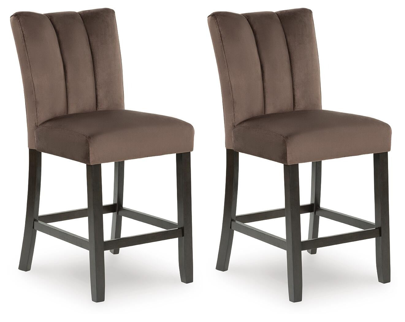 Jeshina Counter Height Barstool (Set of 2) (PCD581-SI)