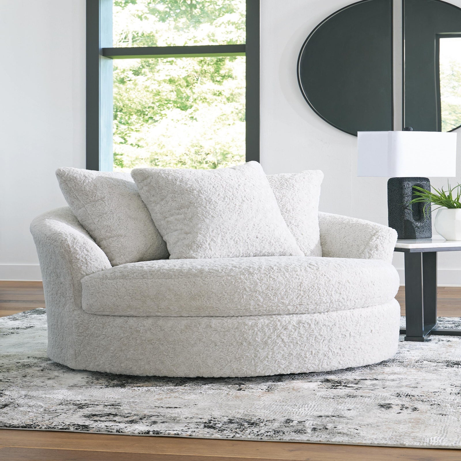 Cuddle Plush Oversized Armless Chaise (PC59106-SI) - Image 10