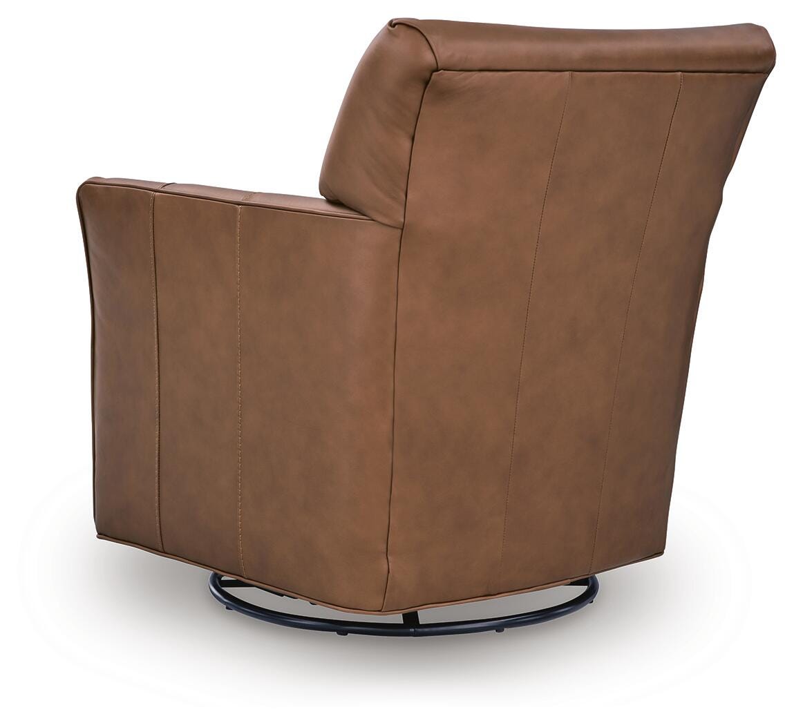 Braydunn Swivel Glider Accent Chair (A3000821-SI) - Image 5