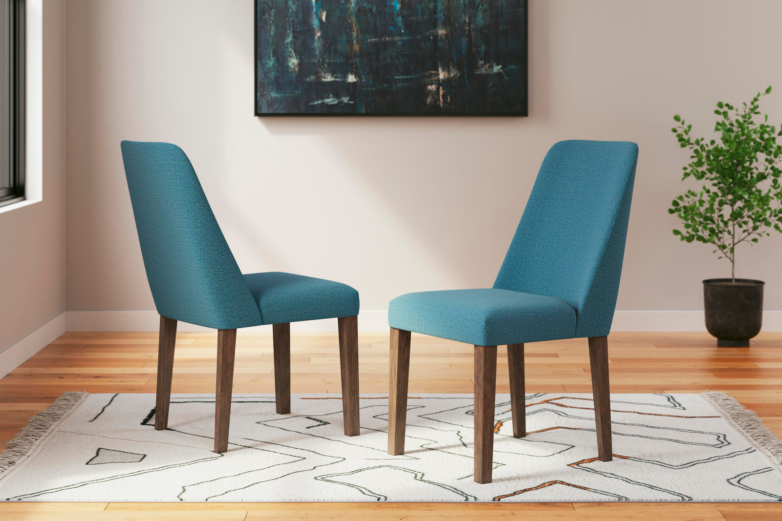 Lyncott Dining Chair (Set of 2) (D615-SI) - Image 2