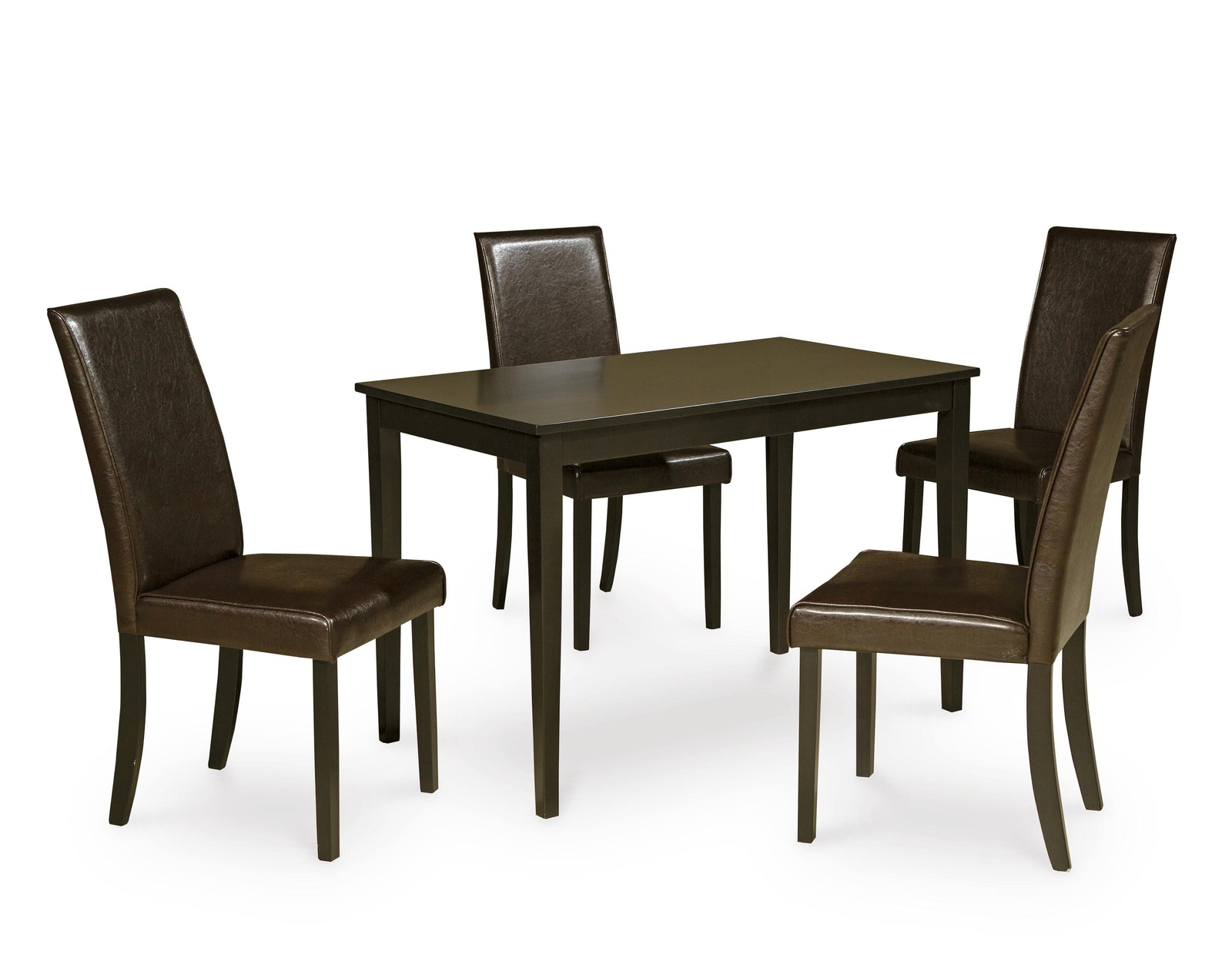 Kimonte Dining Table and 4 Chairs (D250-SI)
