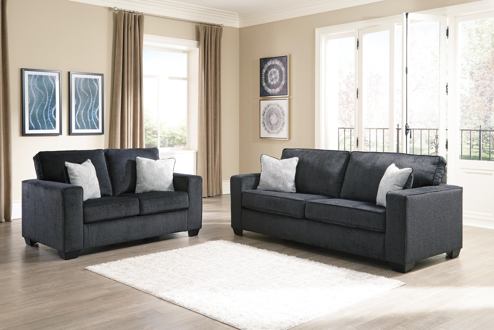 Altari Queen Sofa Sleeper (87213-SI) - Image 7