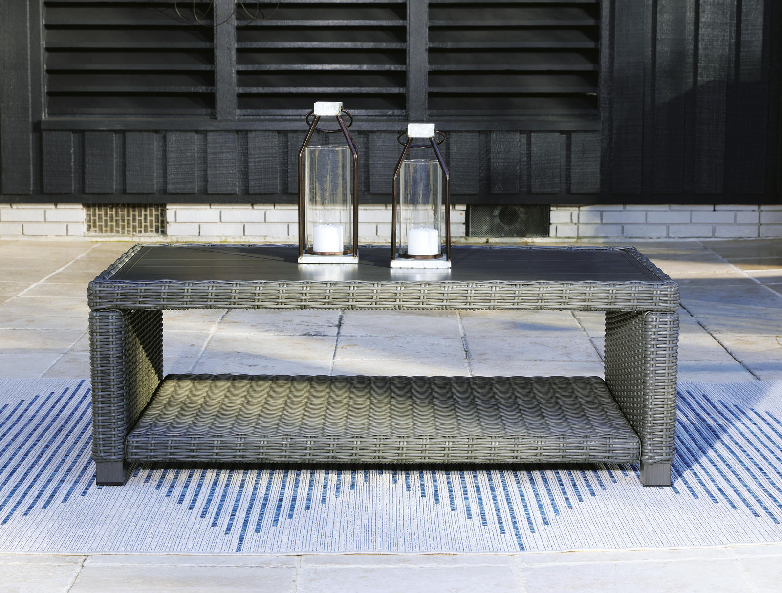 Elite Park Outdoor Swivel Lounge with Cushion (P518-SI) - Image 19