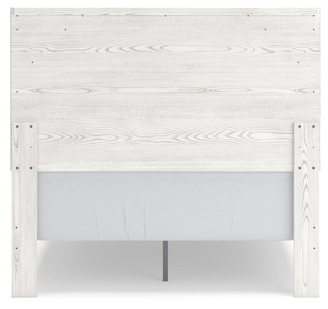 Gerridan Panel Bed, Dresser, Mirror and Nightstand - White/Gray (B1190-SI) - Image 8