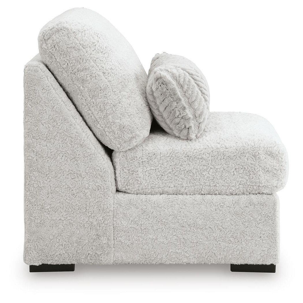 Cuddle Plush 5-Piece Sectional with Chaise (PC59106-SI) - Image 8