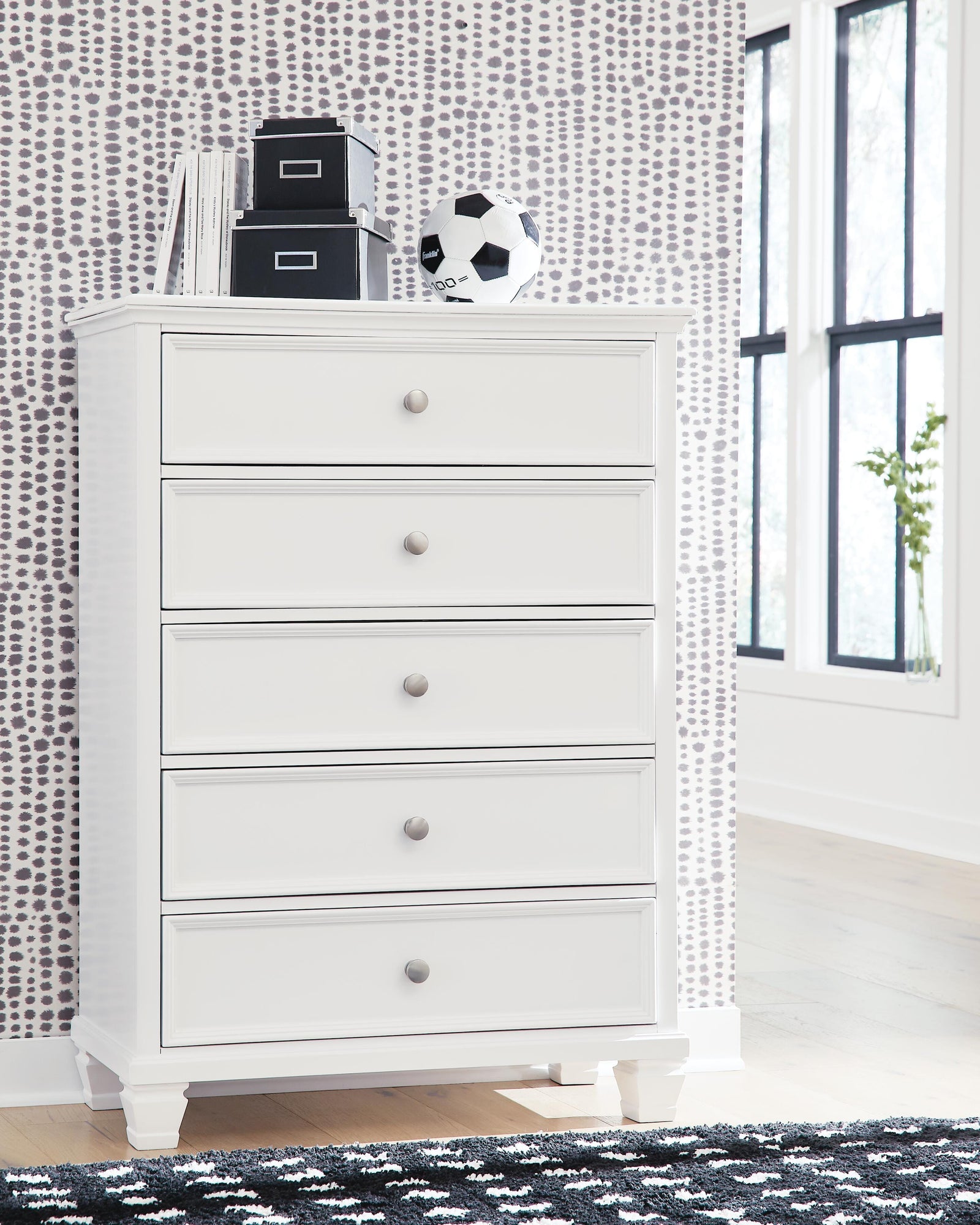 Fortman Chest of Drawers - White (B680-SI) - Image 10