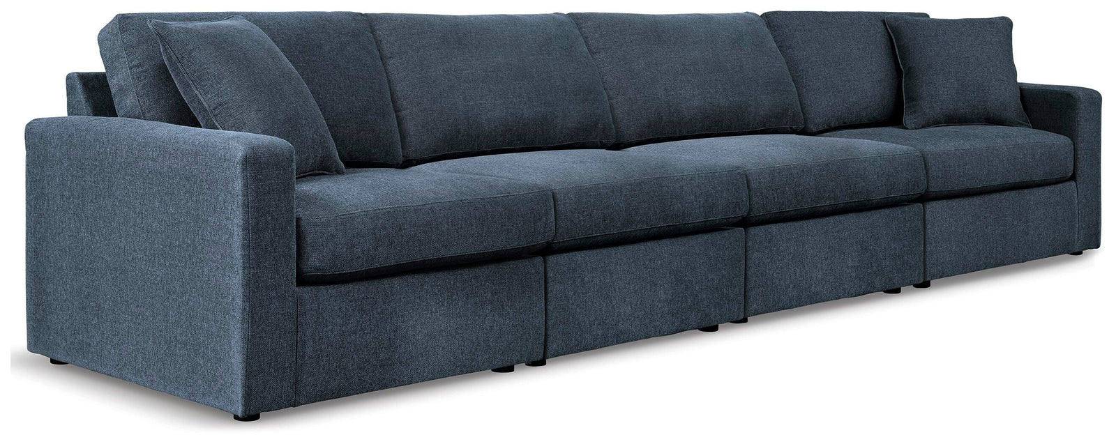 Modmax 4-Piece Sectional and Ottoman (92121-SI) - Image 3