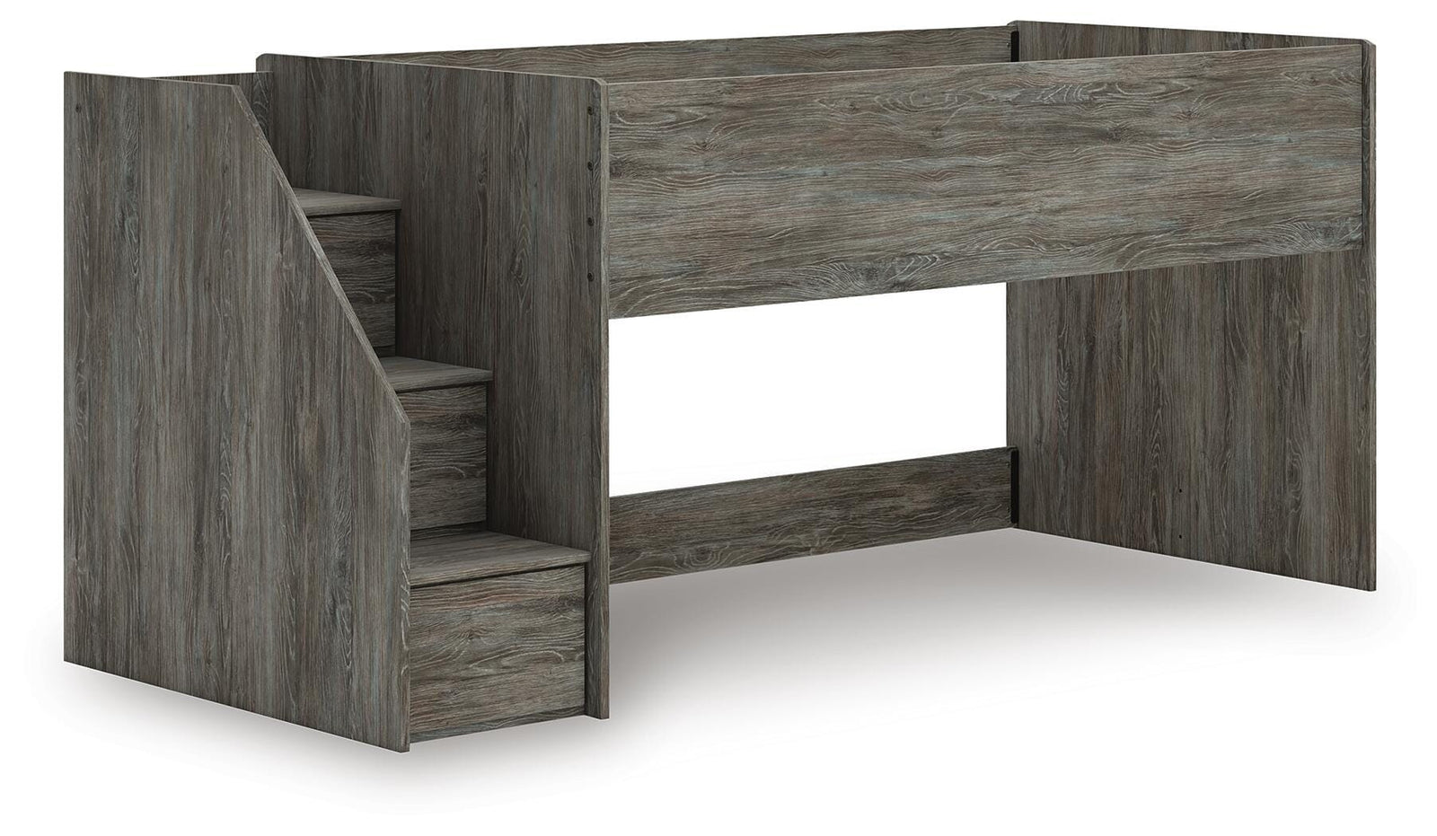 Frandern Loft Bed (Youth) - Gray (B4480-SI) - Image 2