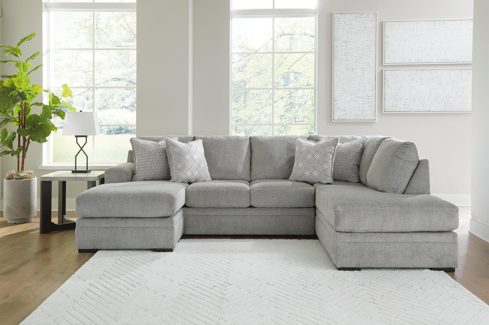 Casselbury 2-Piece Sectional with Chaise (52906-SI) - Image 5