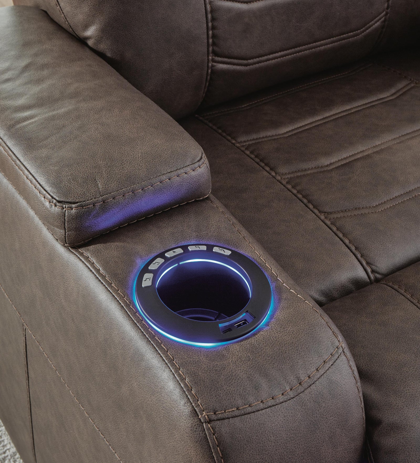 Schooner Rocks Power Recliner (16104-SI) - Image 12