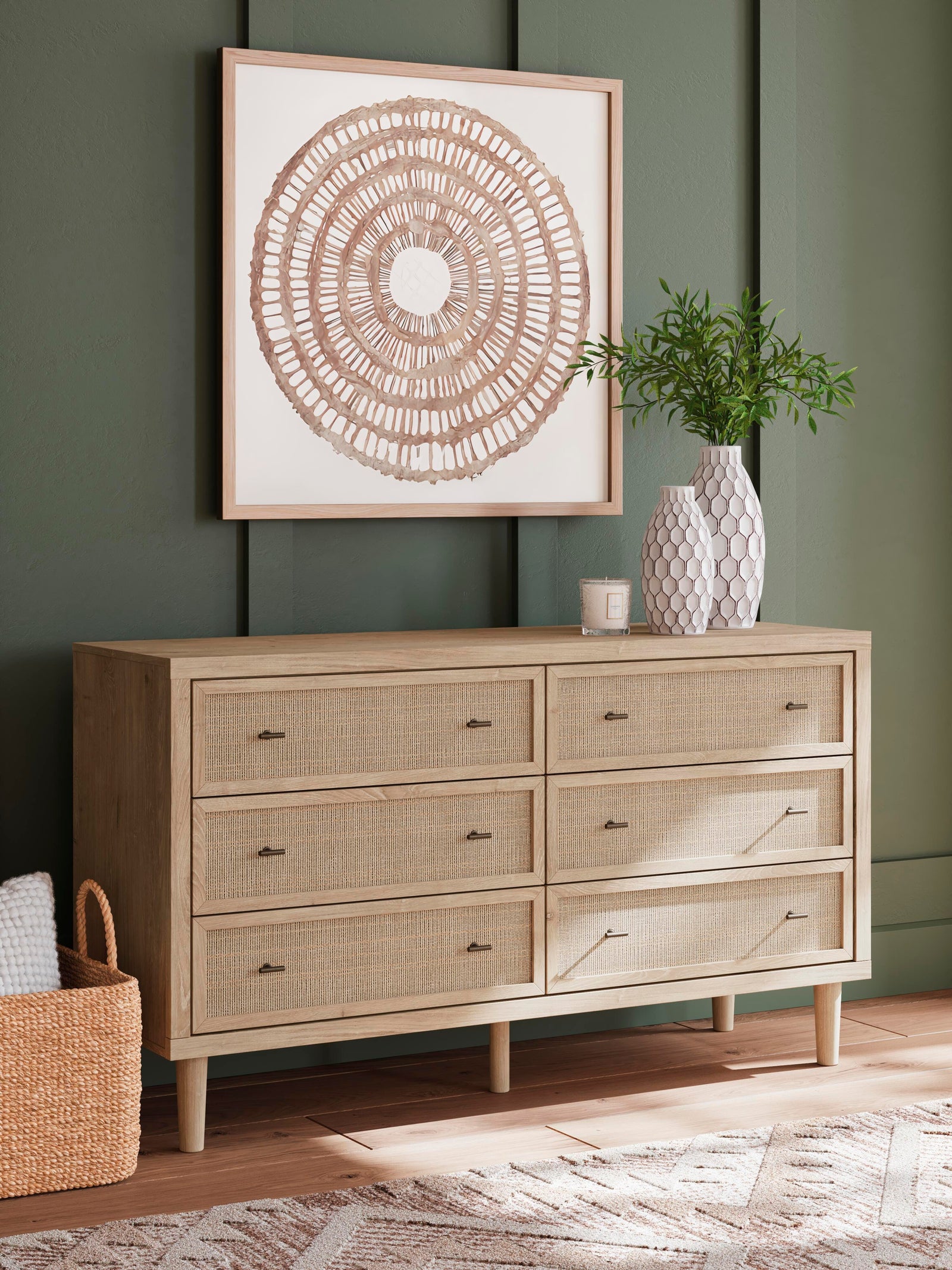 Cielden Panel Bed, Dresser and Nightstand - Two-tone (B1199-SI) - Image 20