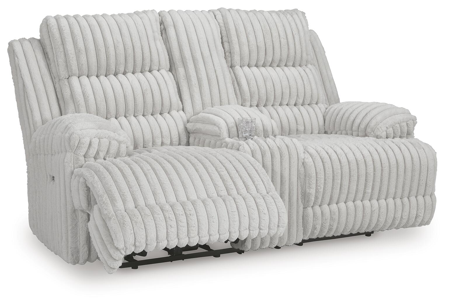 Rhines Falls Power Reclining Loveseat with Console (PC42804-SI) - Image 10
