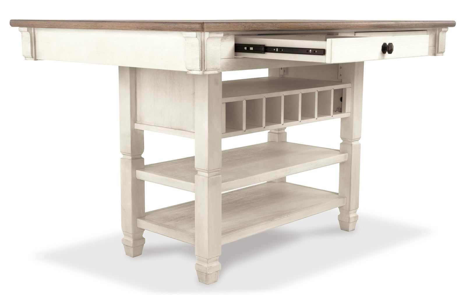 Bolanburg Counter Height Dining Table with 6 Barstools (D647-SI) - Image 7