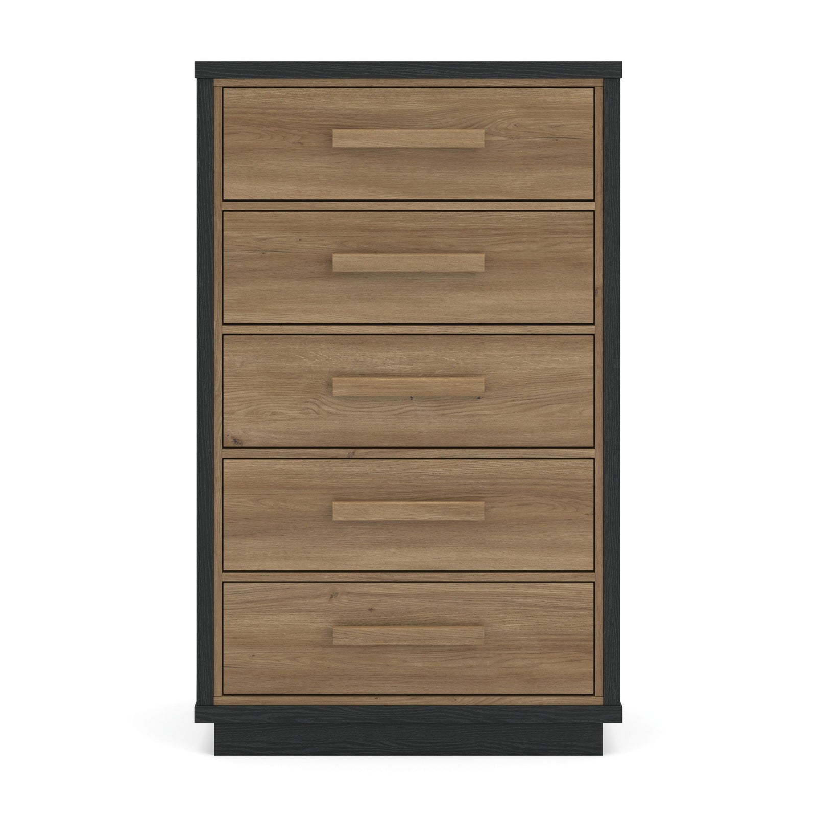 Kozmour Chest of Drawers - Black/Brown (EB1460-SI) - Image 5