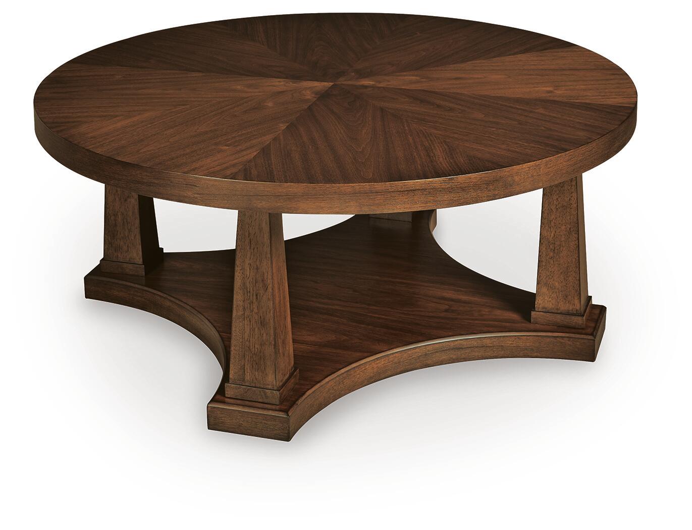 Rustic Plains Coffee Table - Warm Brown (T877-SI) - Image 3