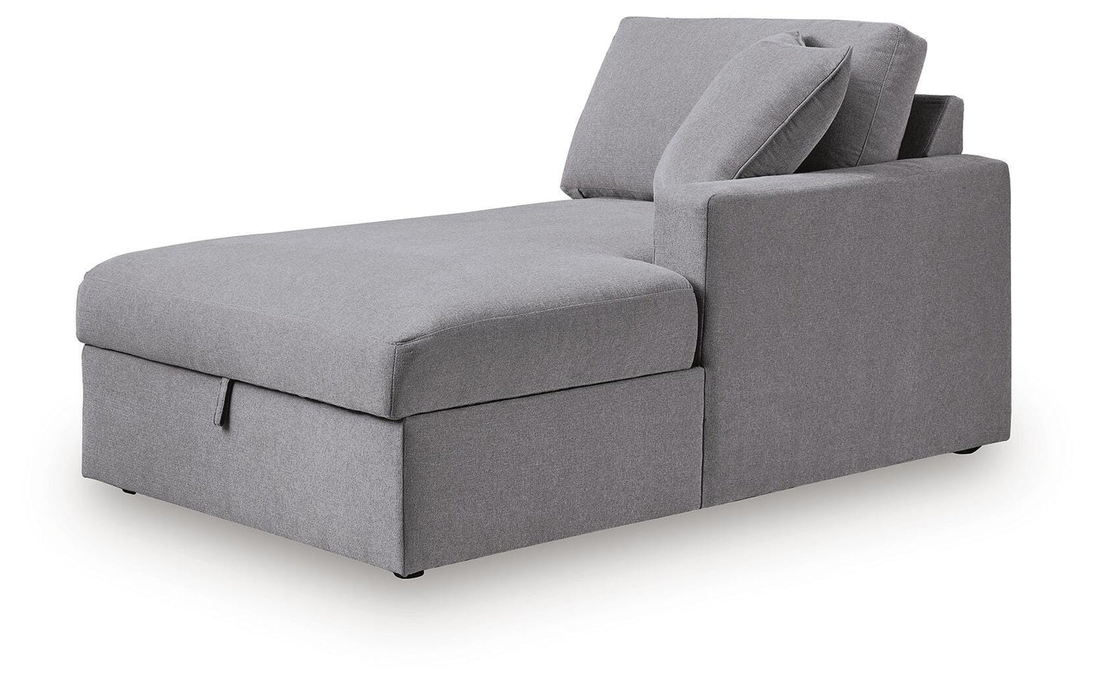 Modmax Right-Arm Facing Corner Chaise with Storage (92104-SI) - Image 3
