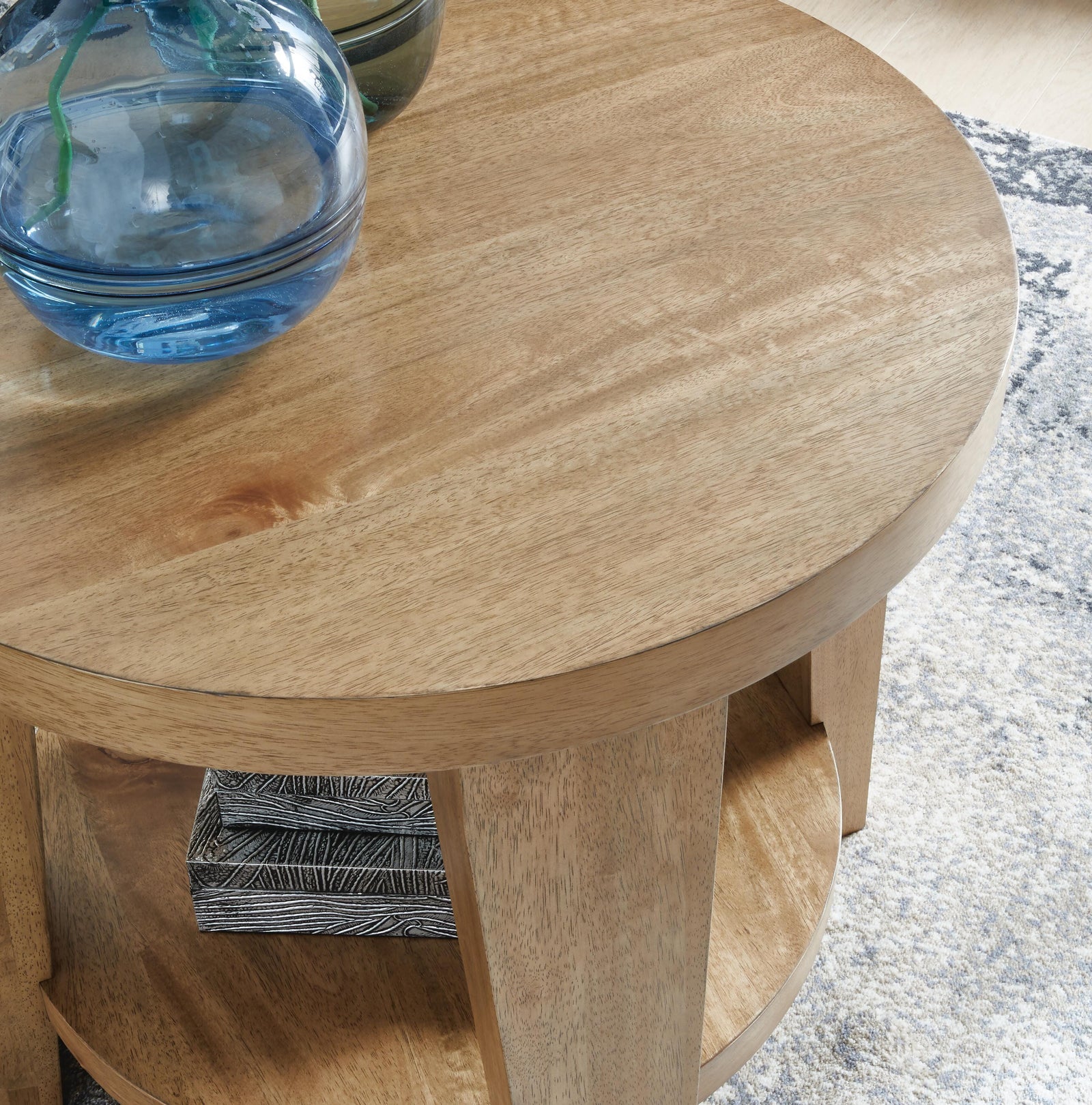 Kristiland Coffee Table and 2 End Tables - Light Brown (T674-SI) - Image 14