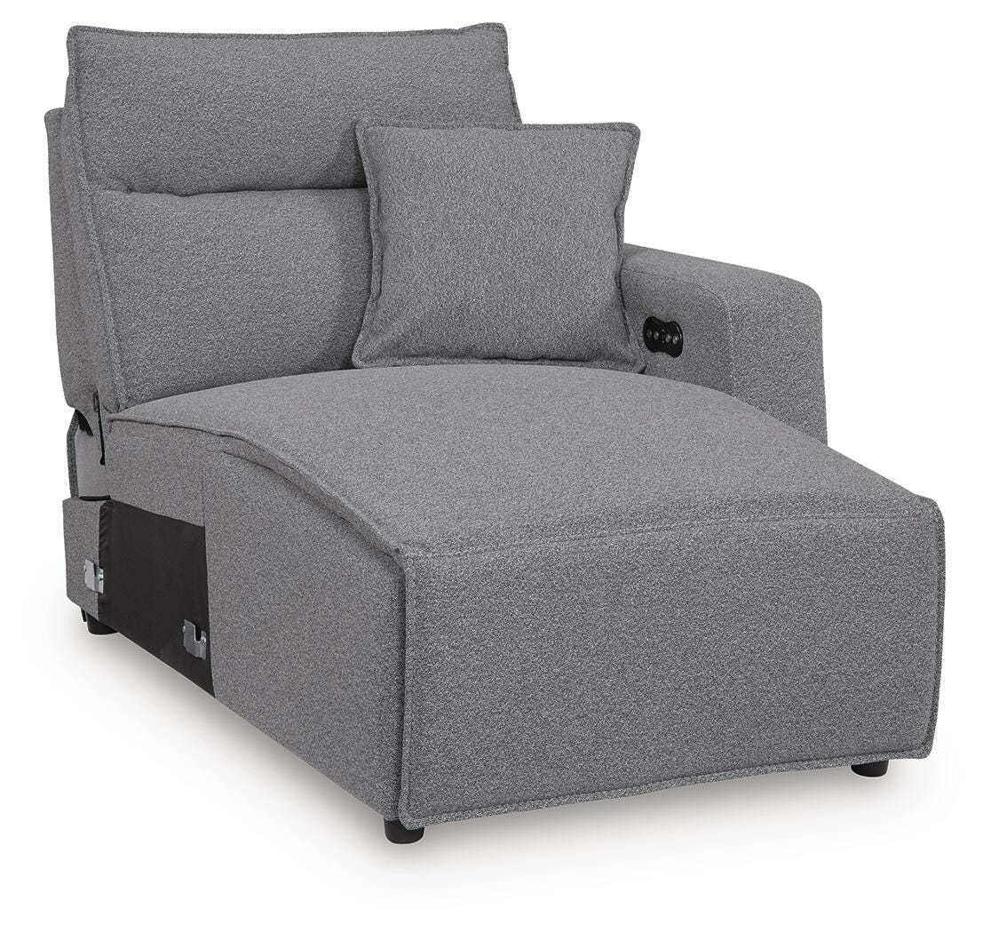 Modmax II Right-Arm Facing Power Reclining Back Chaise (65906-SI) - Image 4