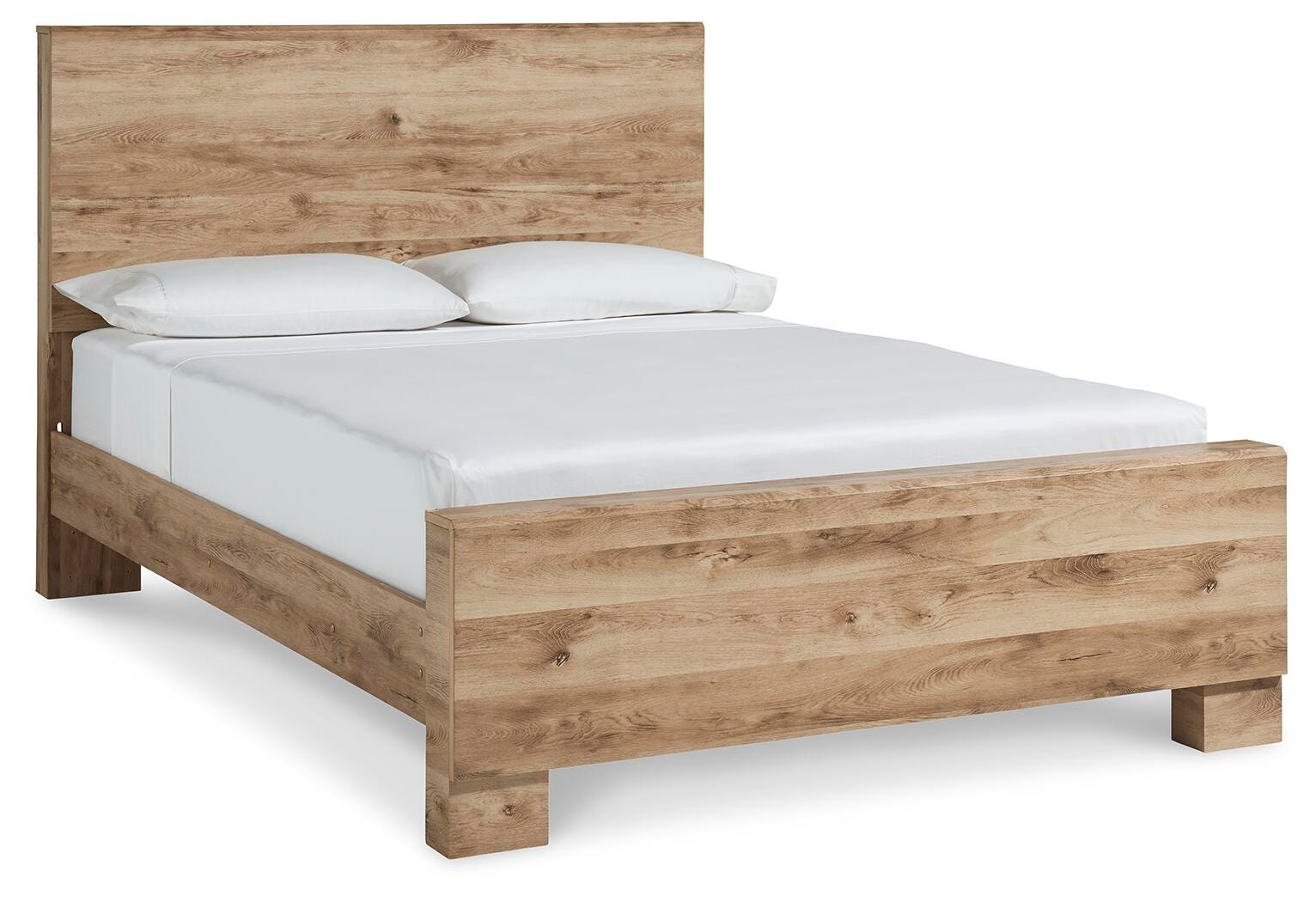 Hyanna Panel Bed and Nightstand (B1050-SI) - Image 3