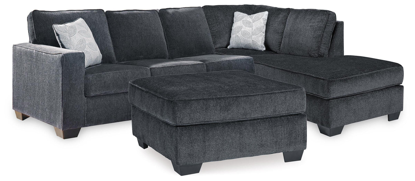 Altari 2-Piece Sleeper Sectional and Ottoman (87213-SI)