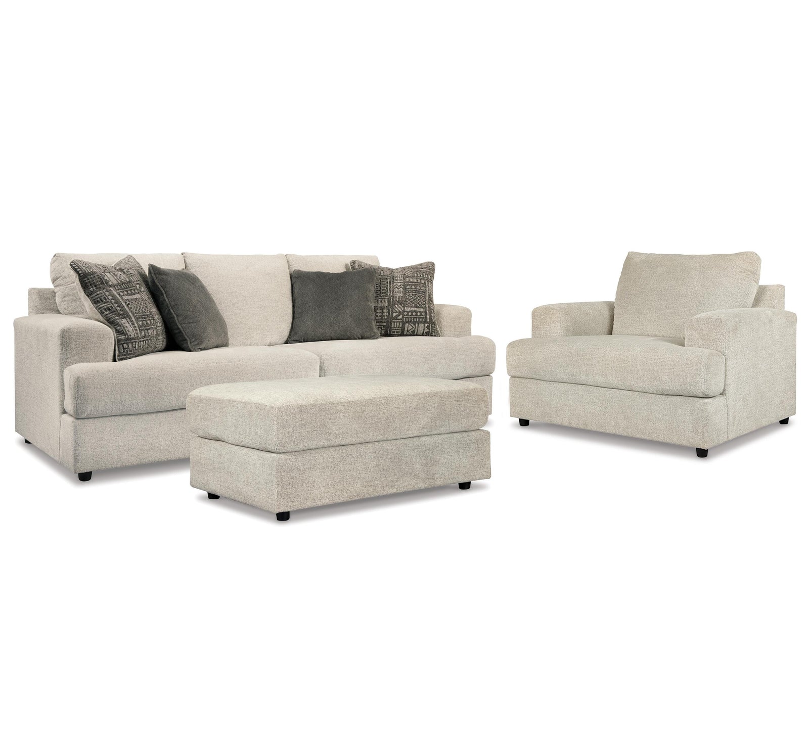 Soletren Sofa, Chair, and Ottoman (95104-SI)