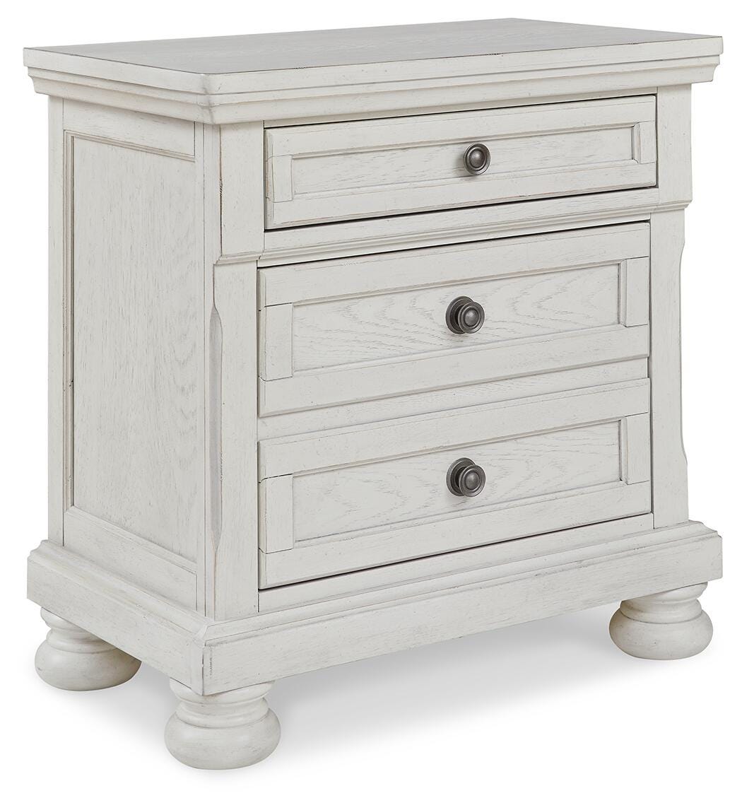 Robbinsdale Panel Storage Bed, Dresser, Chest and 2 Nightstands (B742-SI) - Image 17