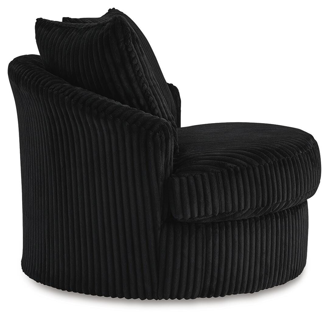 Gramwell Swivel Accent Chair (A3000725-SI) - Image 3