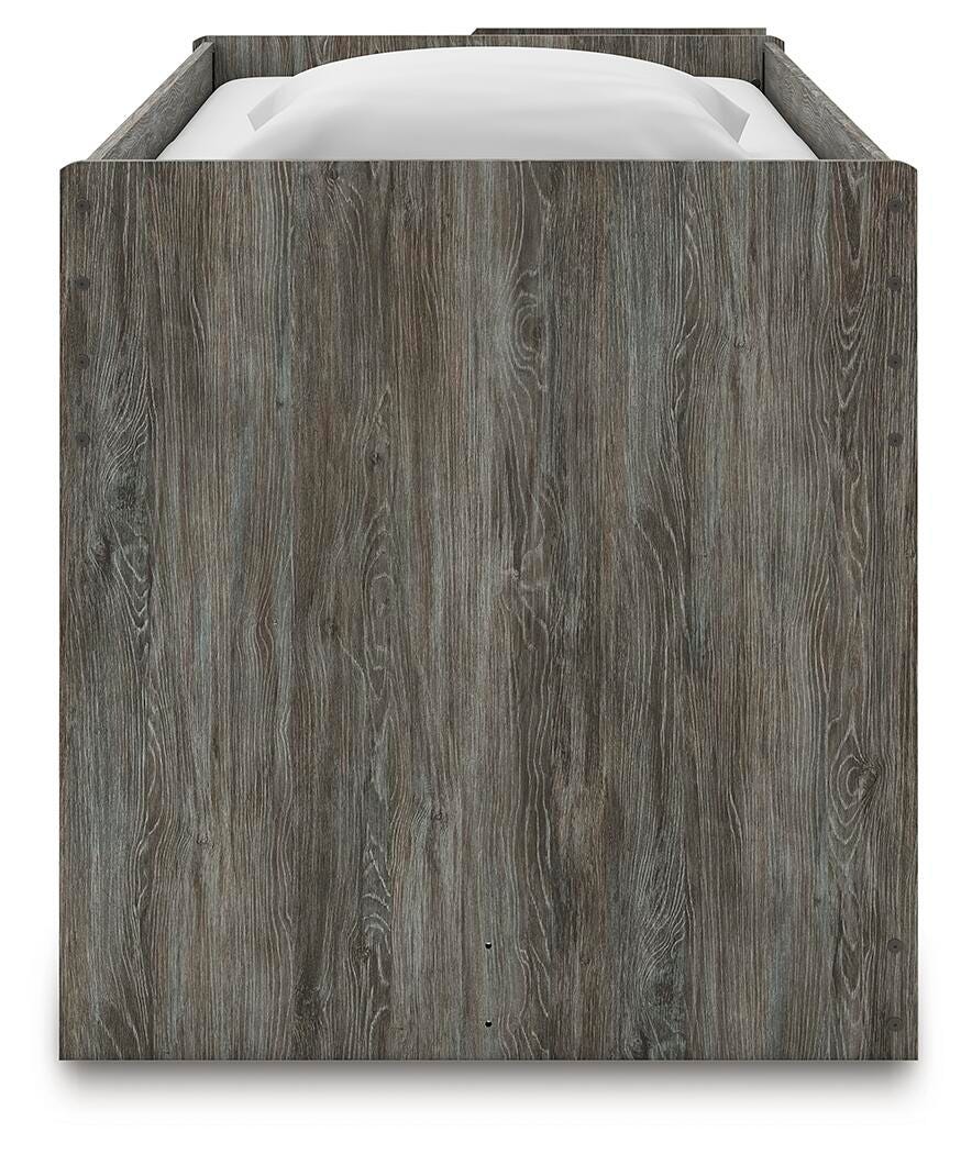 Frandern Loft Bed (Youth) - Gray (B4480-SI) - Image 7