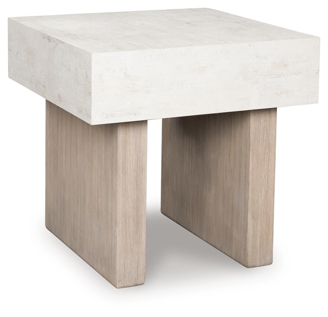 Jorlaina End Table - Light Grayish Brown (T622-SI)