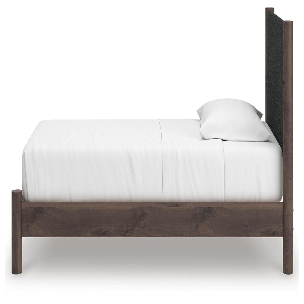 Pamytta Twin Upholstered Panel Platform Bed (PCB2614-SI) - Image 7