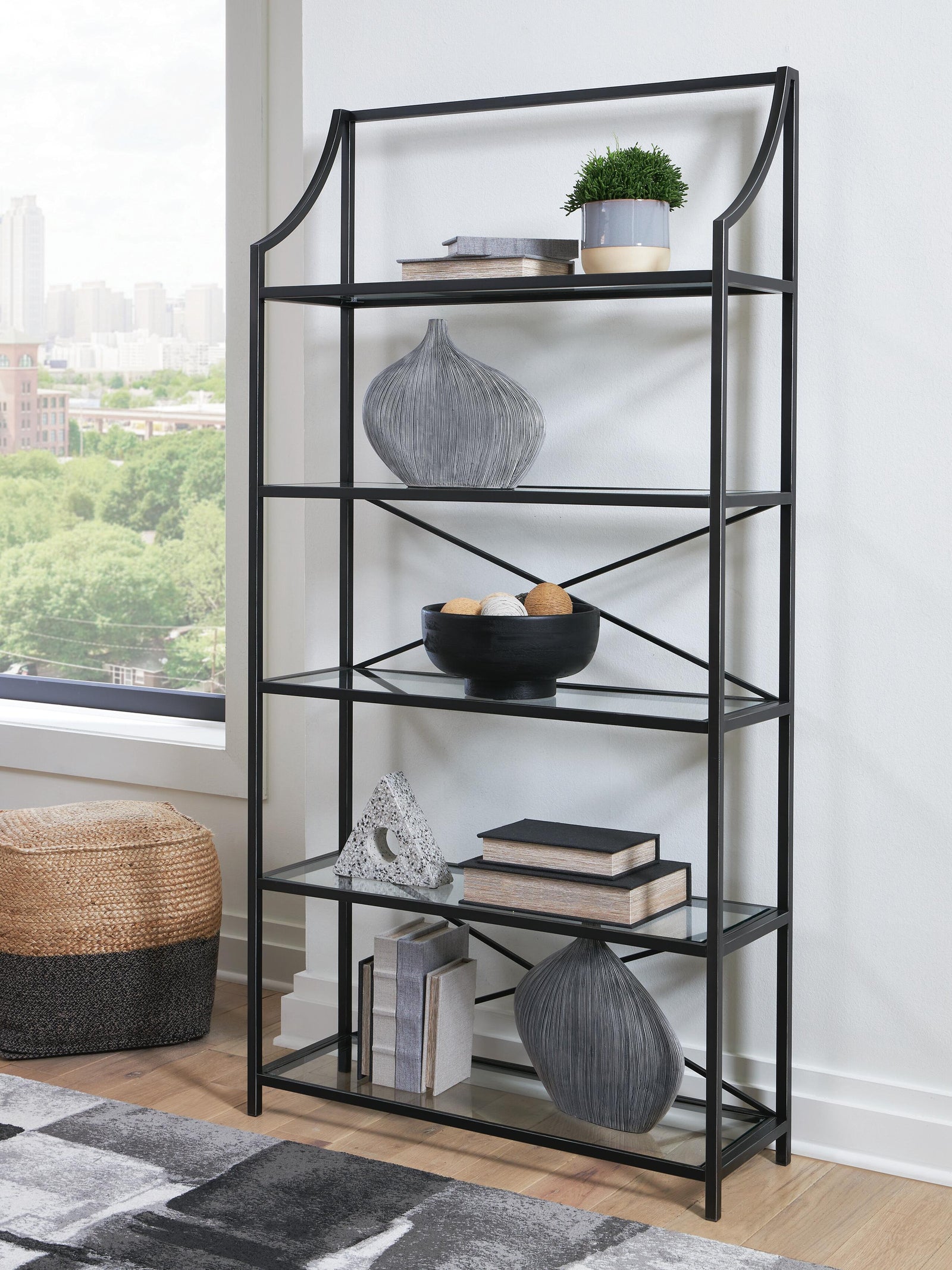 Dakerwell 72 Bookcase (A4000557-SI) - Image 2