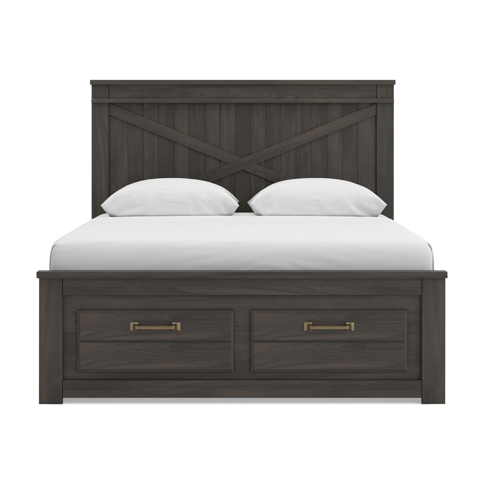 Vonitta Bay Queen Panel Storage Bed (PCB2648-SI) - Image 6