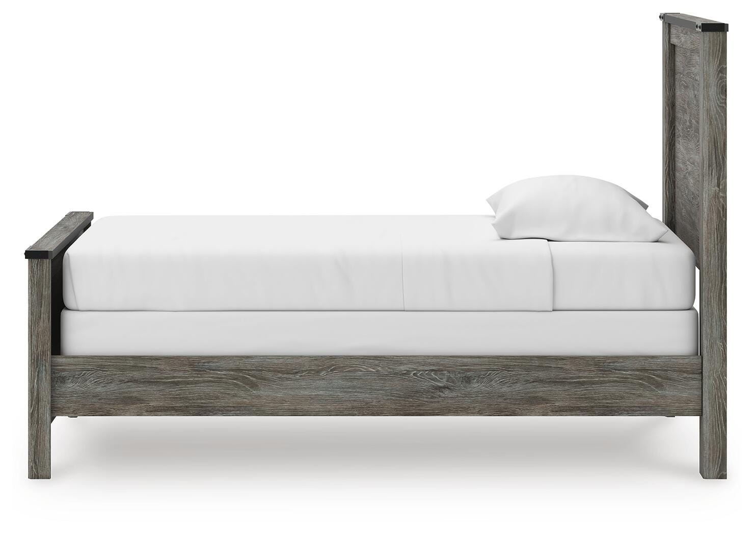 Frandern Panel Bed, Dresser and Mirror (B4480-SI) - Image 13