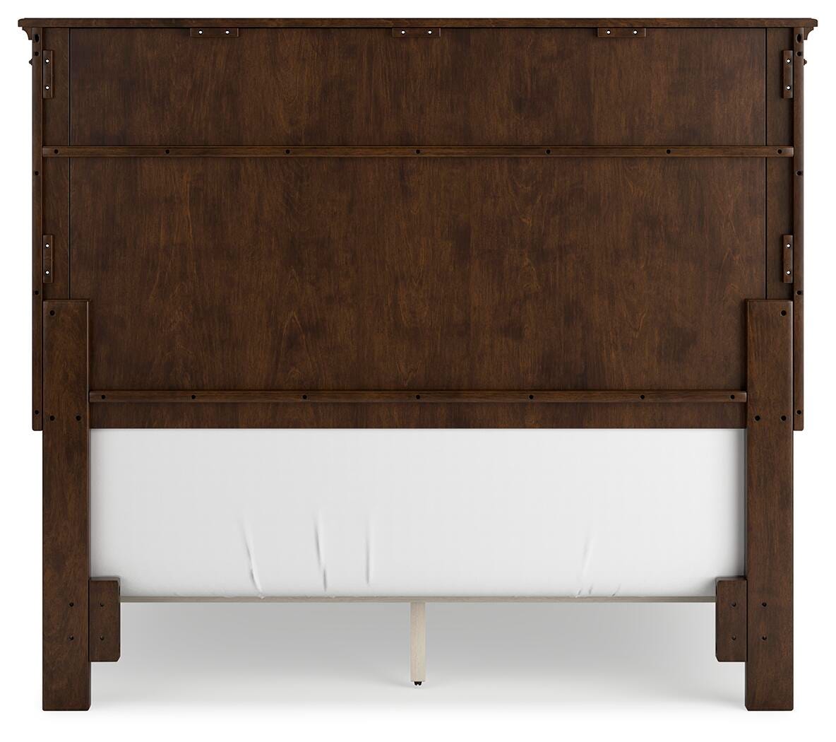 Danabrin Panel Bed, Dresser and Mirror - Brown (B685-SI) - Image 10