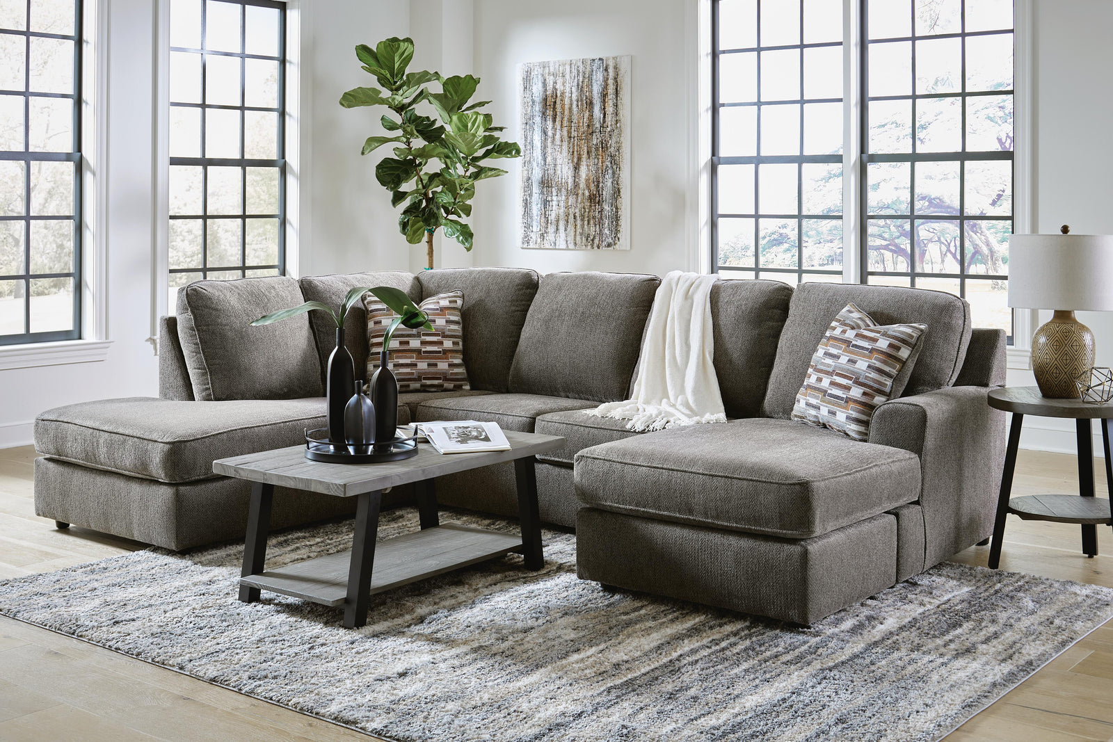 OPhannon 2-Piece Sectional with Chaise (29402-SI) - Image 3