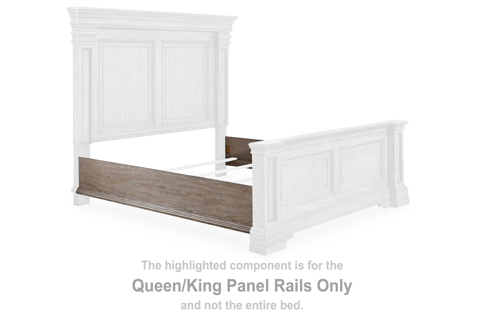 Blairhurst Panel Rails - Light Grayish Brown (B916-SI)
