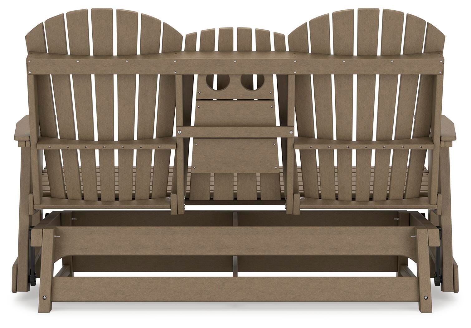 Hyland Wave Outdoor Glider Loveseat (P114-SI) - Image 5