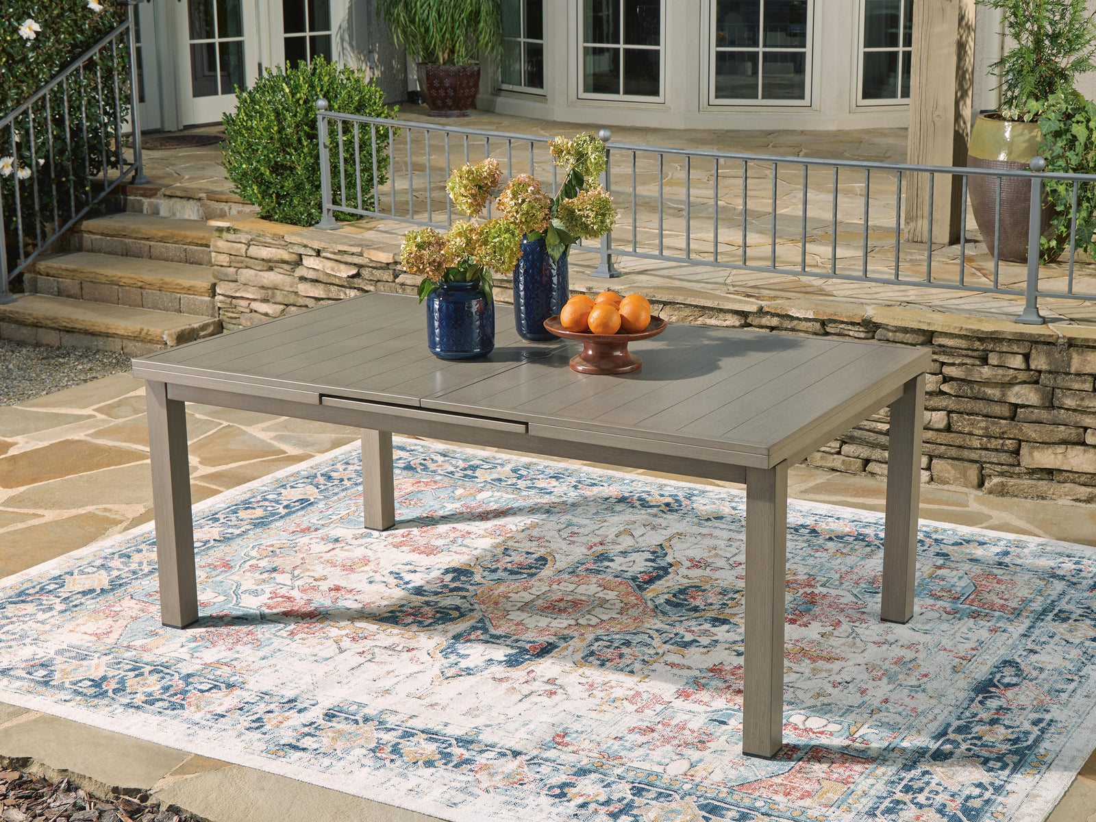 Beach Front Outdoor Dining Table (P323-SI) - Image 6